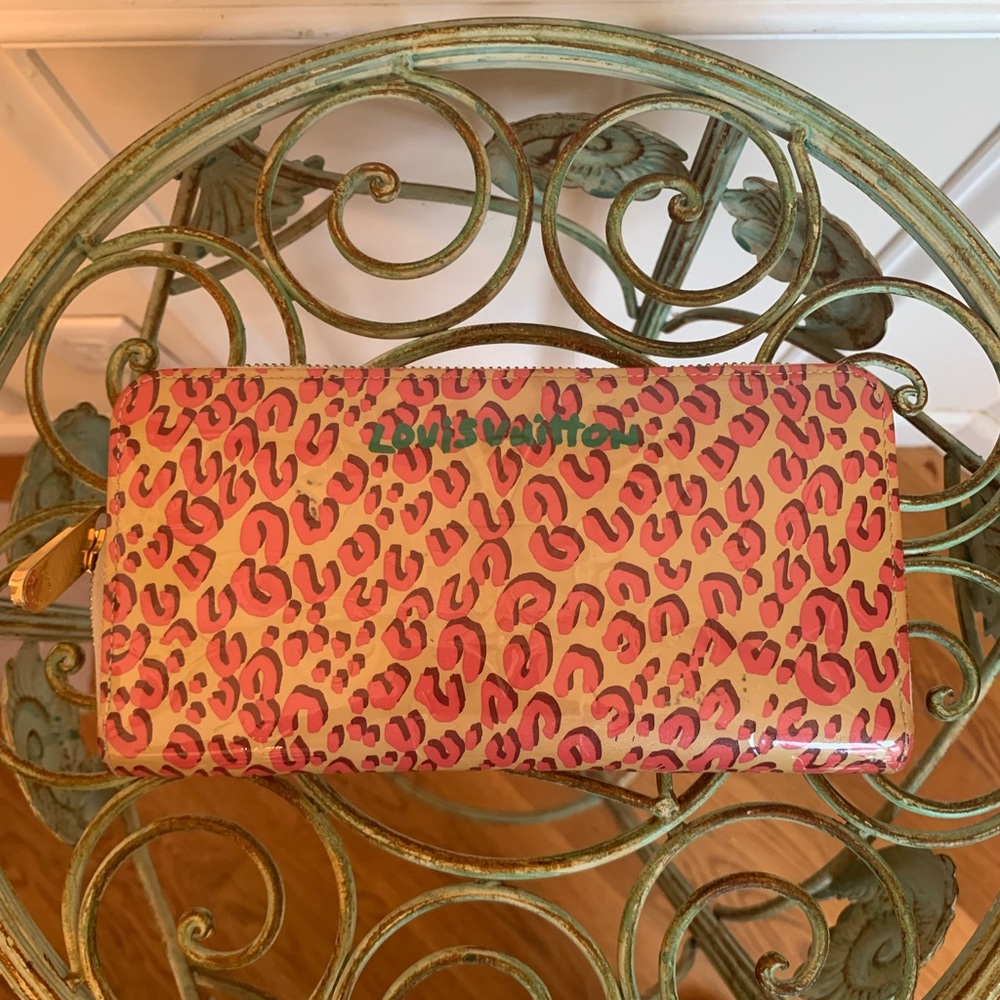 ❤️Authentic Louis Vuitton Stephen Sprouse Leopard Zippy Wallet